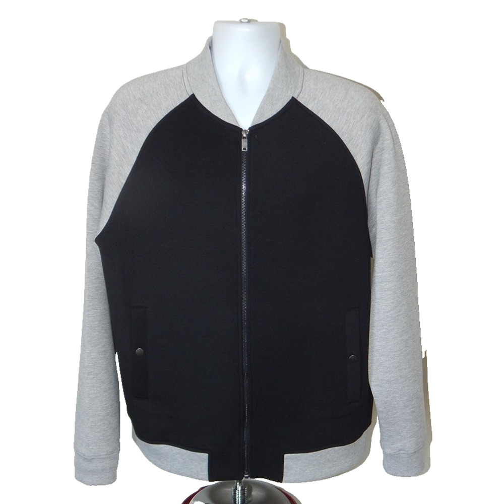 MAGASHONI MAN Full Zip Raglan Sleeve Color Block Viscose Blend Jacket Sz XL NWT